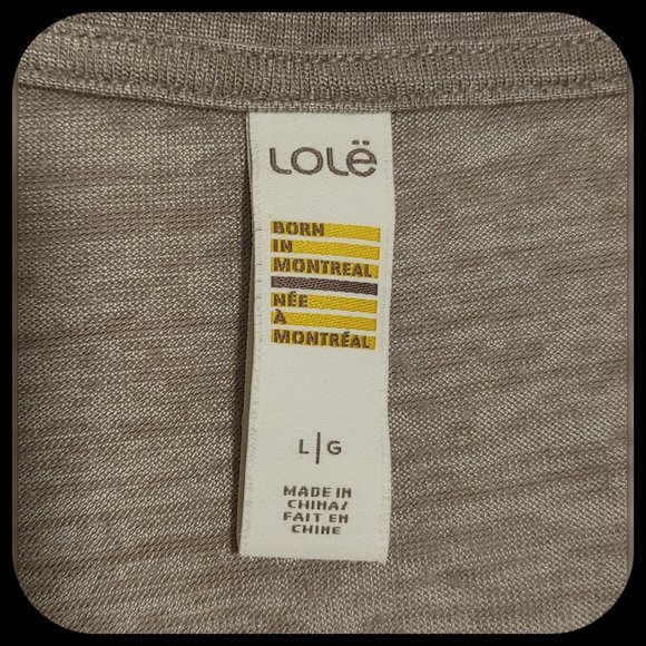 LOLE || Cold Shoulder Top (SIZE L) - Picture 5 of 6